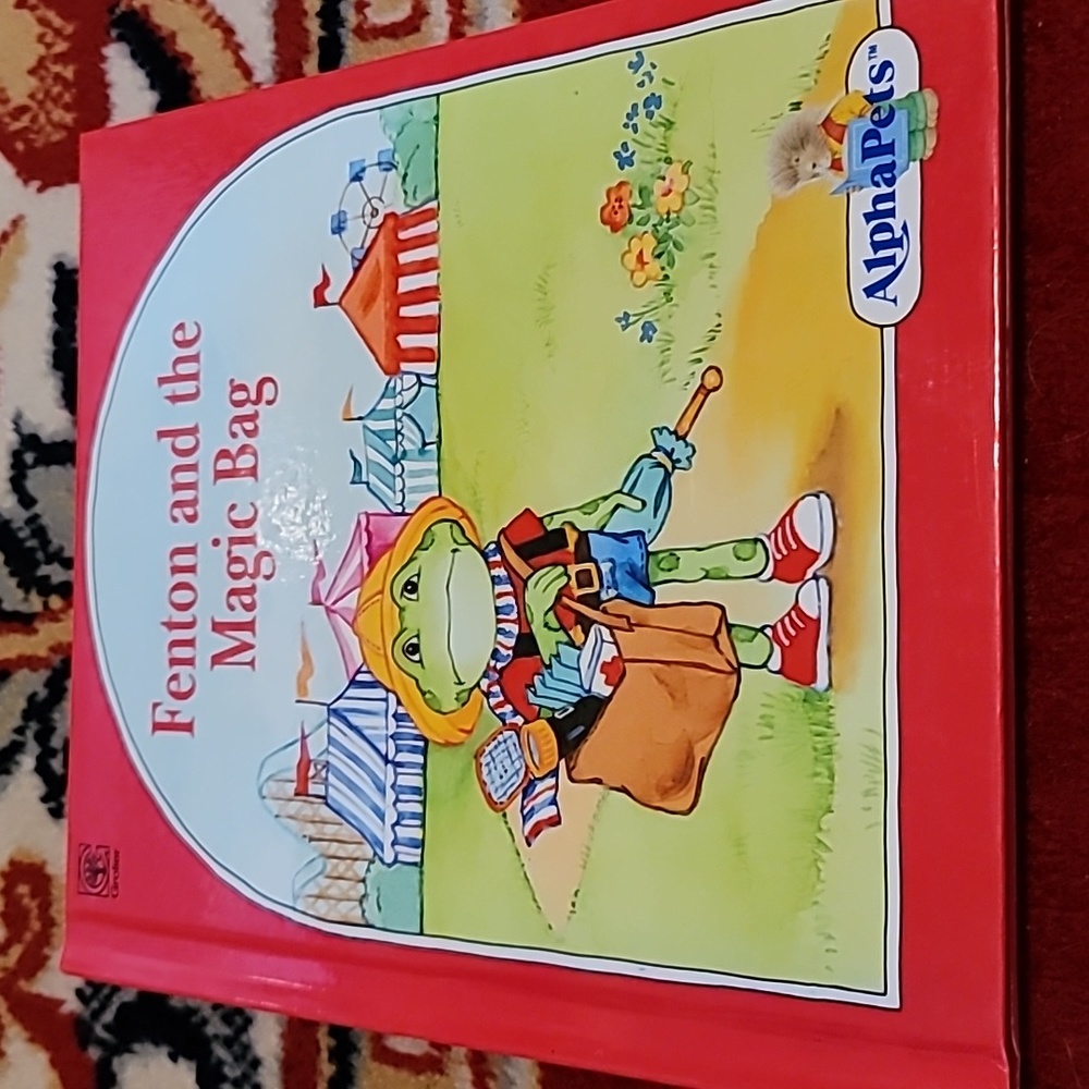 Fenton and the Magic Bag Hardcover Book from AlphaPets Series